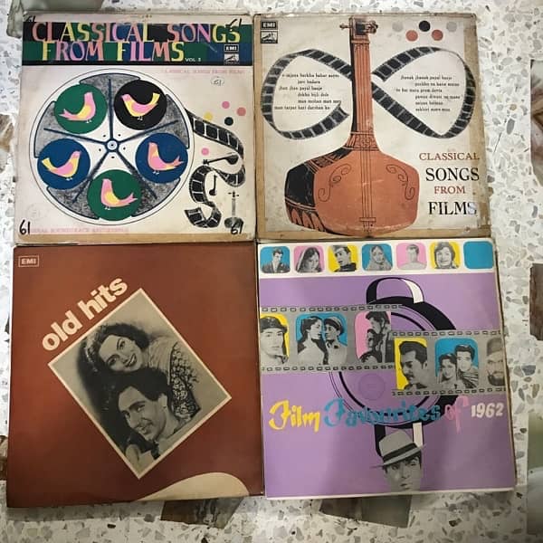 old LP RECORDS 4