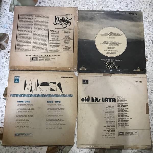 old LP RECORDS 9