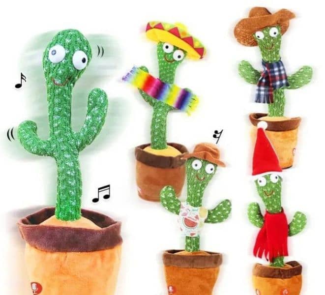 Dancing Cactus Plush Toy for kids 2
