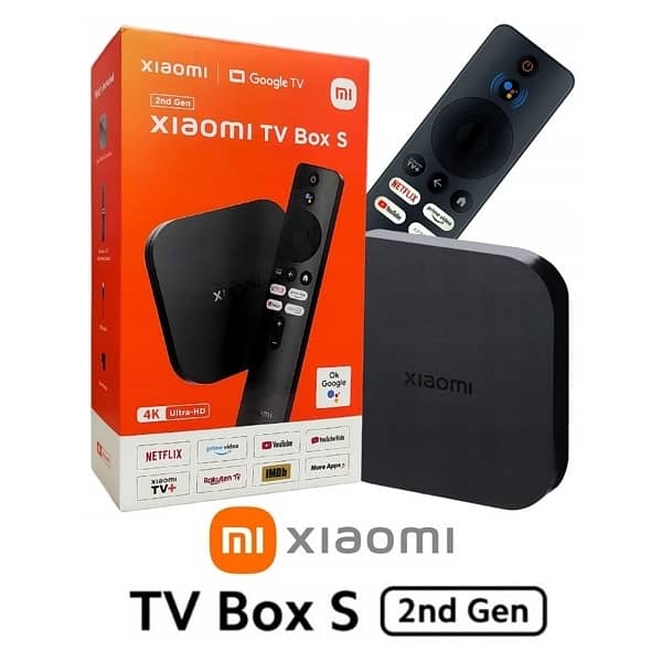Xiaomi Mi Box S (2nd Gen) 4K Ultra HD Smart TV Box 0