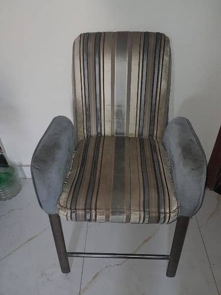 Iron sofa chairs 5
