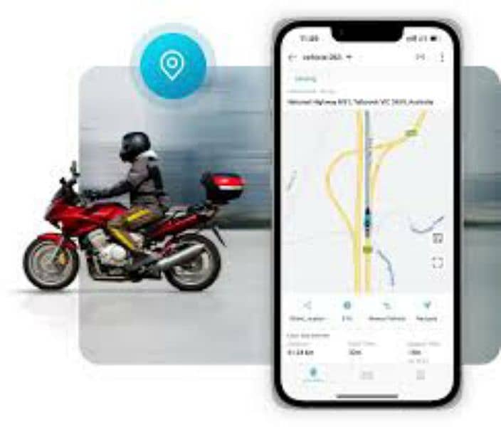 Bike Location Tracker  اپنی بائیک کو سیٹلائٹ سے ٹریک کریں 0
