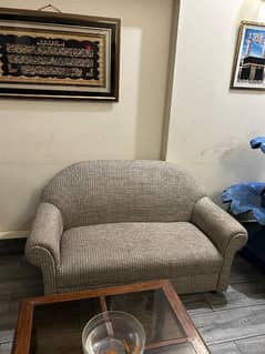 beige sofa set