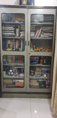 Aluminum Book Cabinet 0
