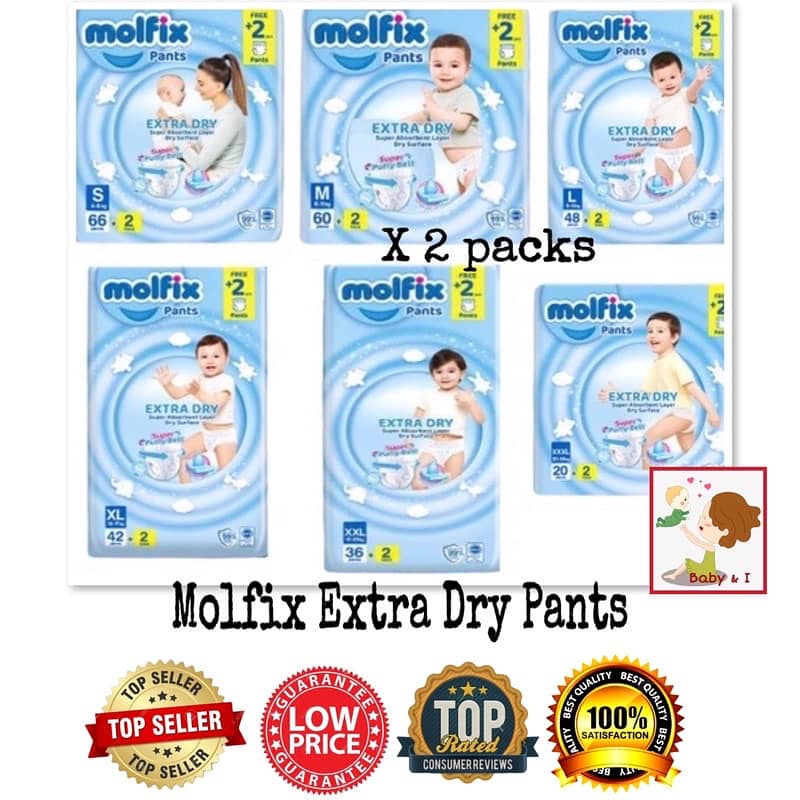 molfix dipers new pack 3
