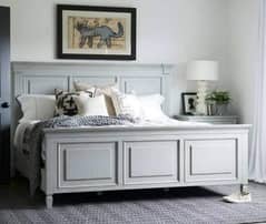 bed set/side tables/devider/wardrobe/dressing table/almari