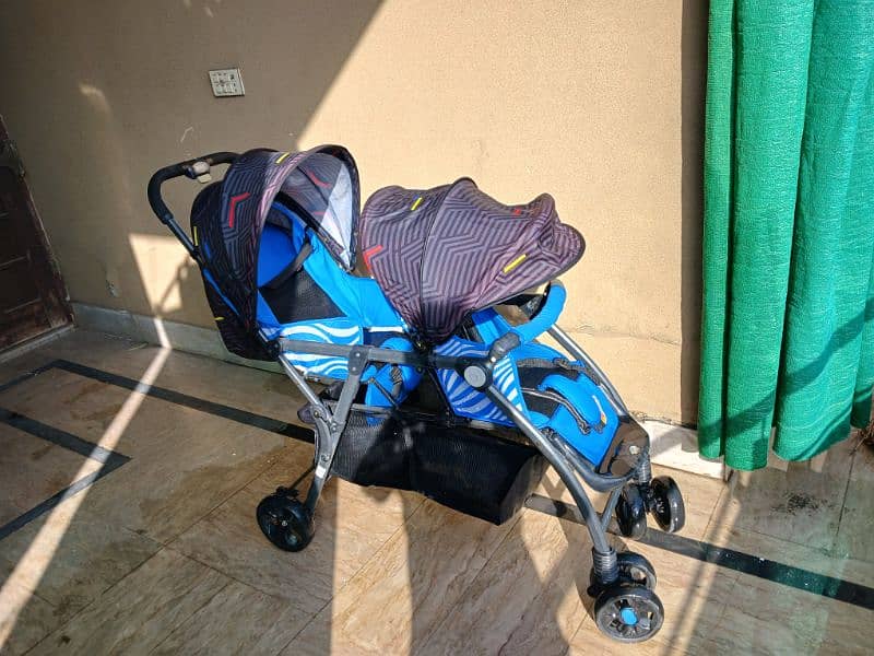 Twin Pram, Twin stroller 2