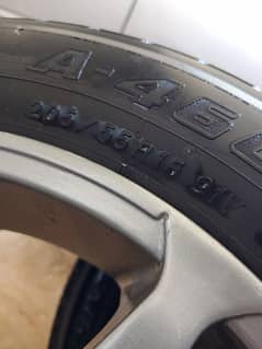 16 inch alloys and tyres (yokohama) in good condition 0