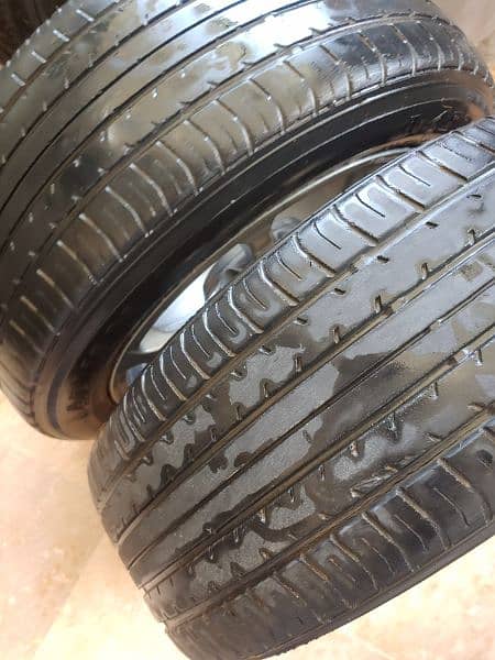 16 inch alloys and tyres (yokohama) in good condition 4