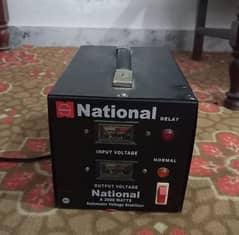 A 3000 watts Automatic Voltage Stabilizer in great condition 0
