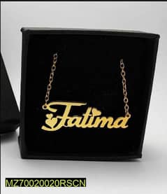 Fatima name necklace