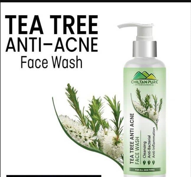 Tea tree Anti-Acni Face wash, Chilton pure 0
