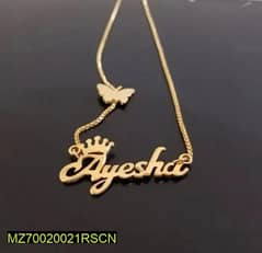 Name beautiful necklace