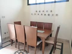 Dinning table with Eight chairs 0