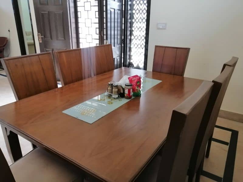 Dinning table with Eight chairs 1