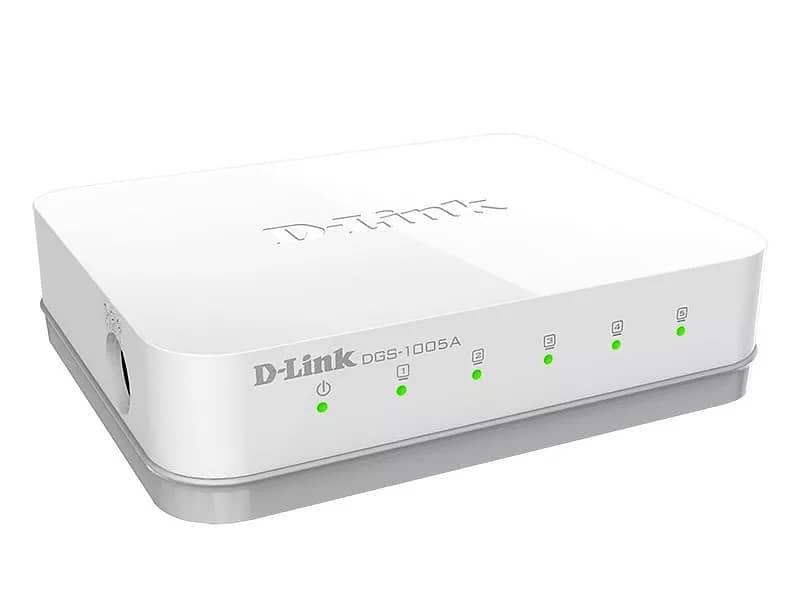 Dlink DES-1005A 5-Port 10/100Mbps Desktop Switch (Branded Used) 0