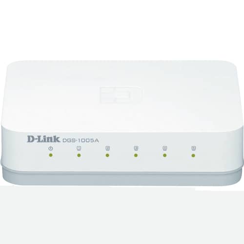 Dlink DES-1005A 5-Port 10/100Mbps Desktop Switch (Branded Used) 1