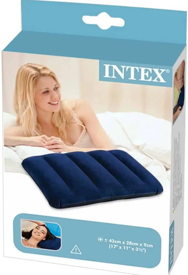 Intex Air Pillow | Intex Air pillow filled with Air |Premium fabric Qu 5