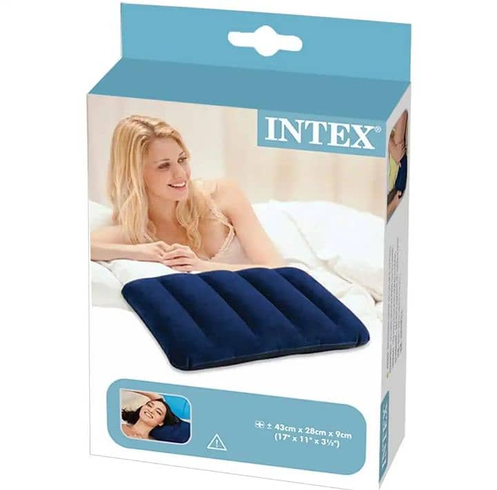 Intex Air Pillow | Intex Air pillow filled with Air |Premium fabric Qu 6