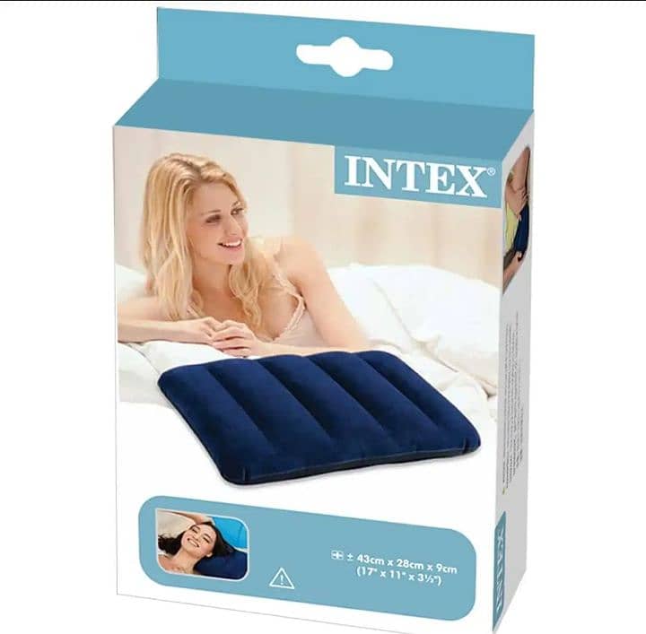Intex Air Pillow | Intex Air pillow filled with Air |Premium fabric Qu 7