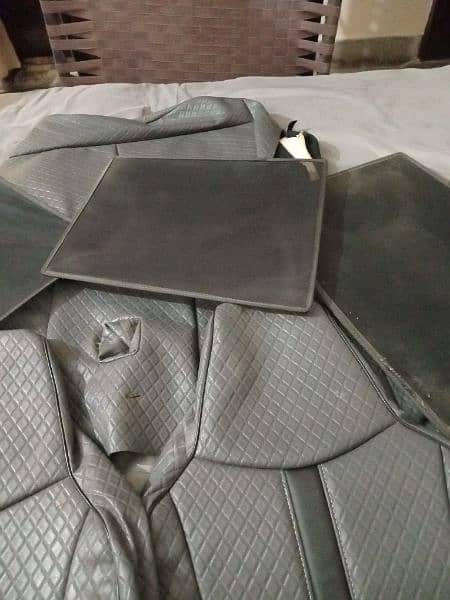 seat covers, mats , glass covers and floor covers for Suzuki alto car. 2
