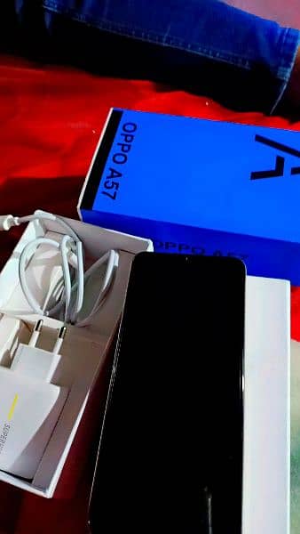 OPPO A57 6GB 128GB MEMORY ALL ACCESSORIES WITH THE BOX 1