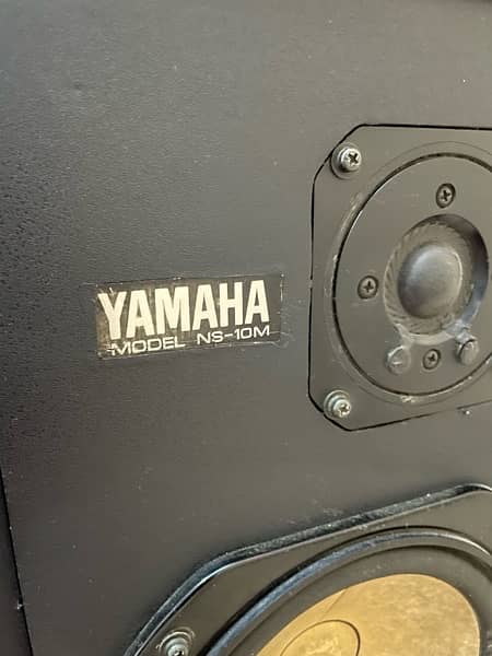 Yamaha NS 10 Speakers + Amplifier 1