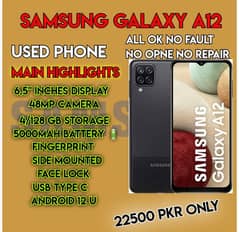 SAMSUNG A124/128Gb All ok No Repair Only phone