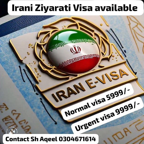 Iran tickets and visa 1