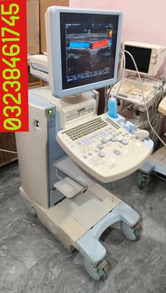 Hitachi eub-7500 (LCD) japanese colour doppler ultrasound machine 0