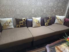 set with cushions