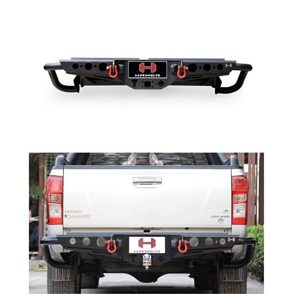 Revo Vigo 4x4 Hamer Bumper Convert 9