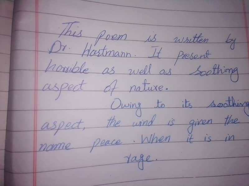 Handwritten assignment work 6