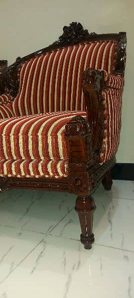 beautiful chinioti sheesham wood sofa 2