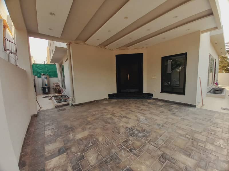 10 marla Slightly use corner Fully basement ultra modern design most luxurious bungalow for sale in DHA phase 5 Lahore 2