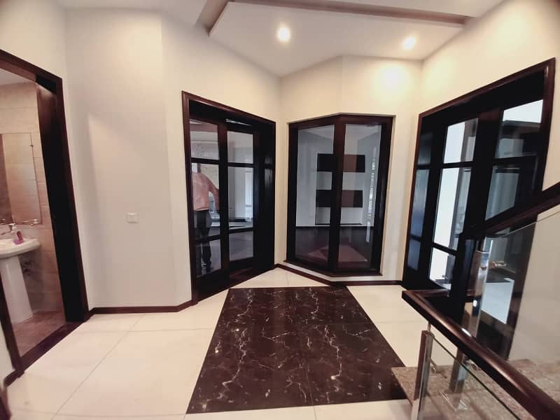 10 marla Slightly use corner Fully basement ultra modern design most luxurious bungalow for sale in DHA phase 5 Lahore 7