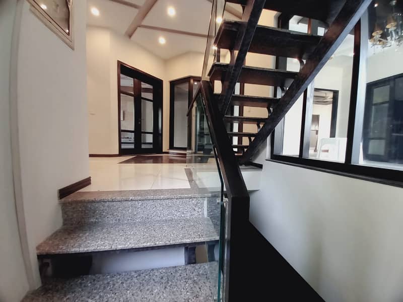 10 marla Slightly use corner Fully basement ultra modern design most luxurious bungalow for sale in DHA phase 5 Lahore 29