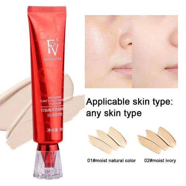 Original Fv Liquid foundation/beauty product/for face clean 4