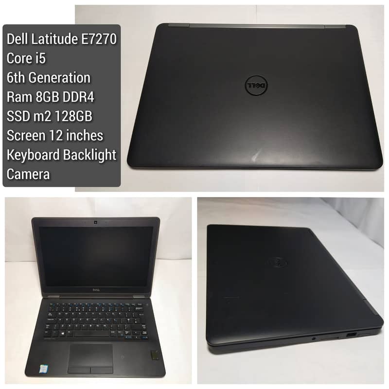 Dell Laptop Core i5 6th Generation 8GB 128SSD 0