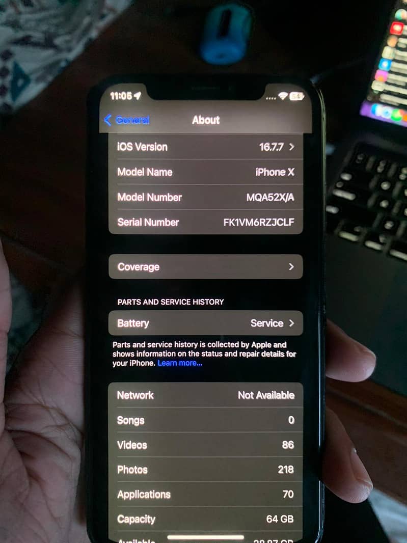 IPhone X 64GB Non PTA 1