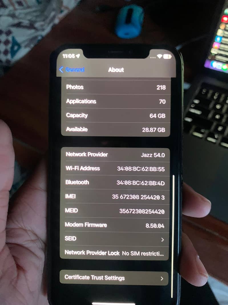 IPhone X 64GB Non PTA 2