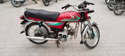Honda CD70 2018 Model Condition 10 By 10 Not Open