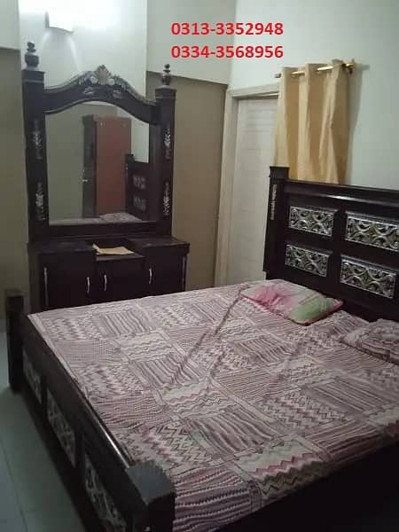 Flat Two bed + lounge, Gulshan Karachi, block 2 Askari park 0