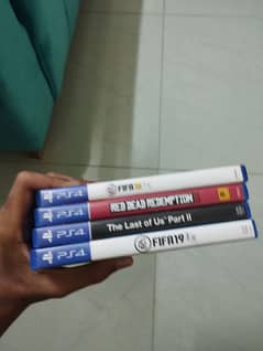 PS4 games for sale -Exchange possible