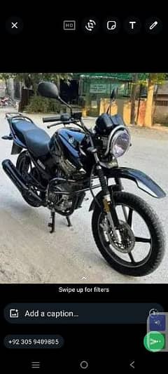 Yamaha ybr 125g bike 03267101427