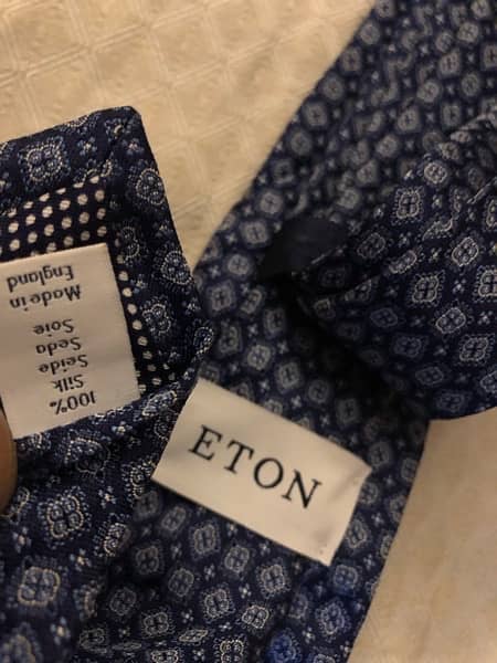 Branded Tie for Men BURBERRY ETON 10
