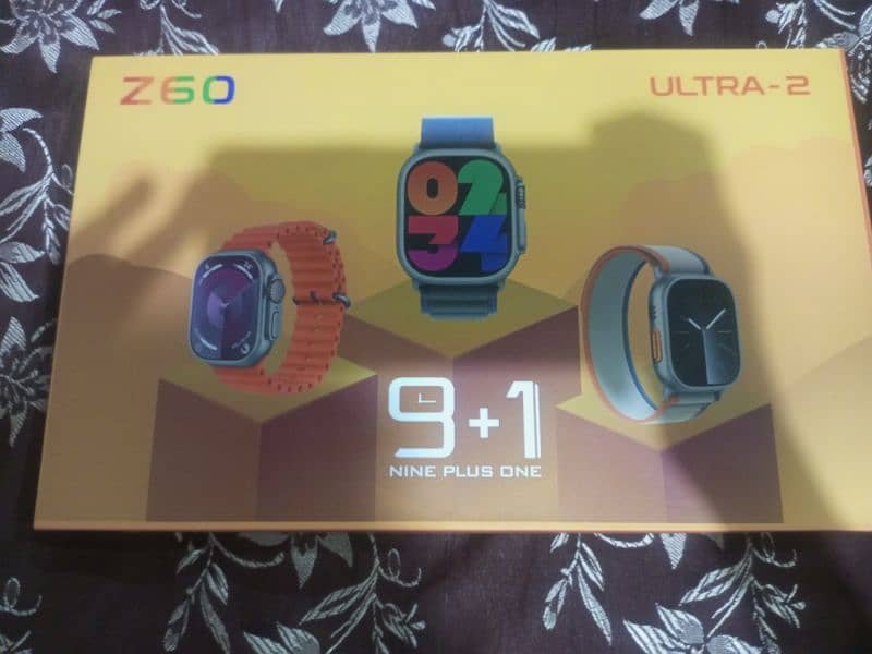 Smart watch z60 ultra 8 straps with back cover 0