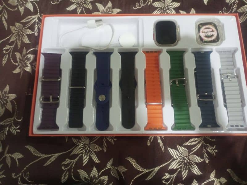 Smart watch z60 ultra 8 straps with back cover 1