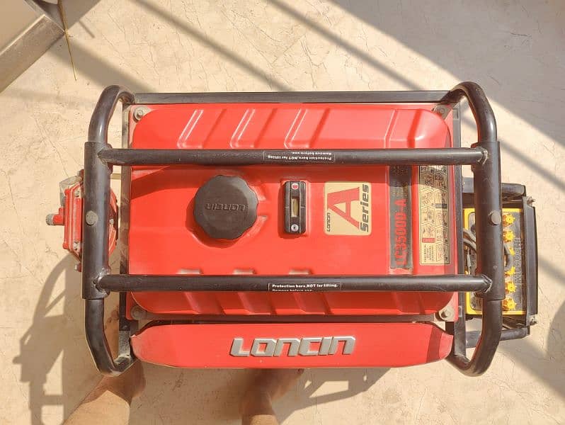 Loncin 3.5 kva A series Generator (3 months used max) 2