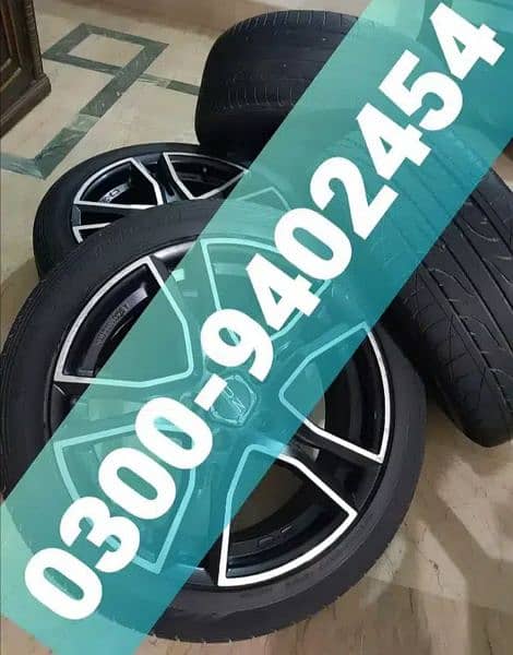 17 inch 2tone alloy rims wheels OZ Italian brand 114*5 pcd - CIVIC 5